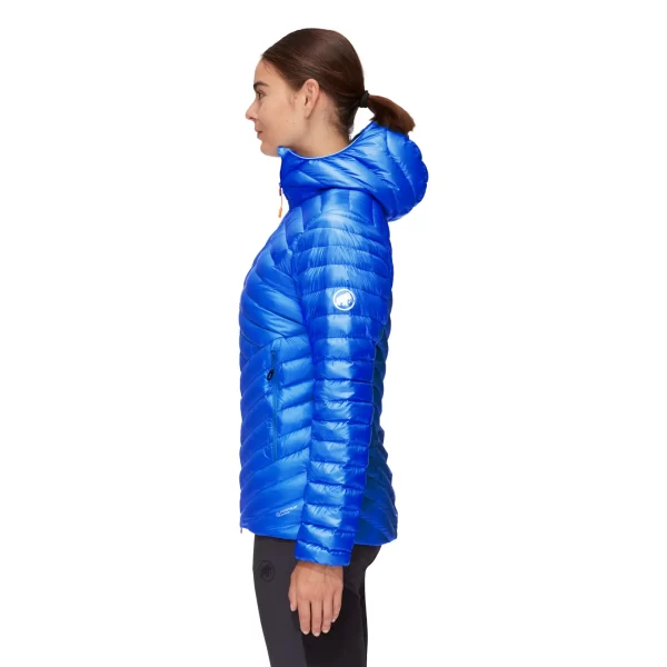 Mammut Broad Peak In Hooded Ws Glacier Blue Geaca Puf Alpinism Femei - imagine 3