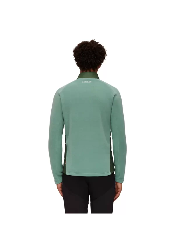 Mammut Innominata Hybrid Dark Jade Bluza Midlayer Drumetie Barbati - imagine 3