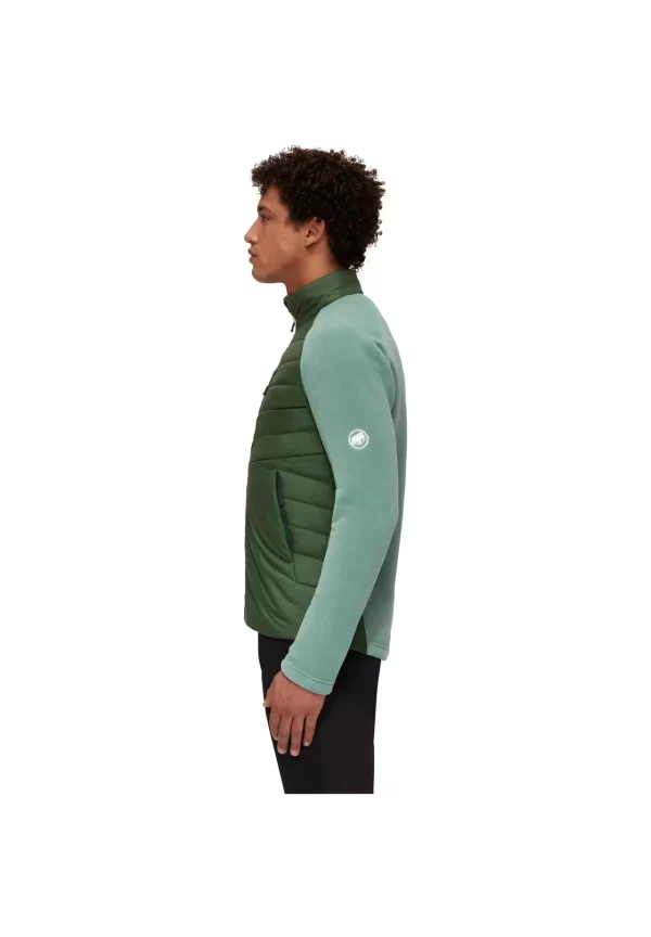 Mammut Innominata Hybrid Dark Jade Bluza Midlayer Drumetie Barbati - imagine 4