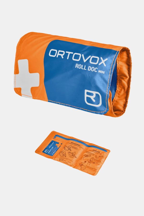 Ortovox First Aid Roll Doc Mini Shocking Orange Trusa Prim Ajutor - imagine 2