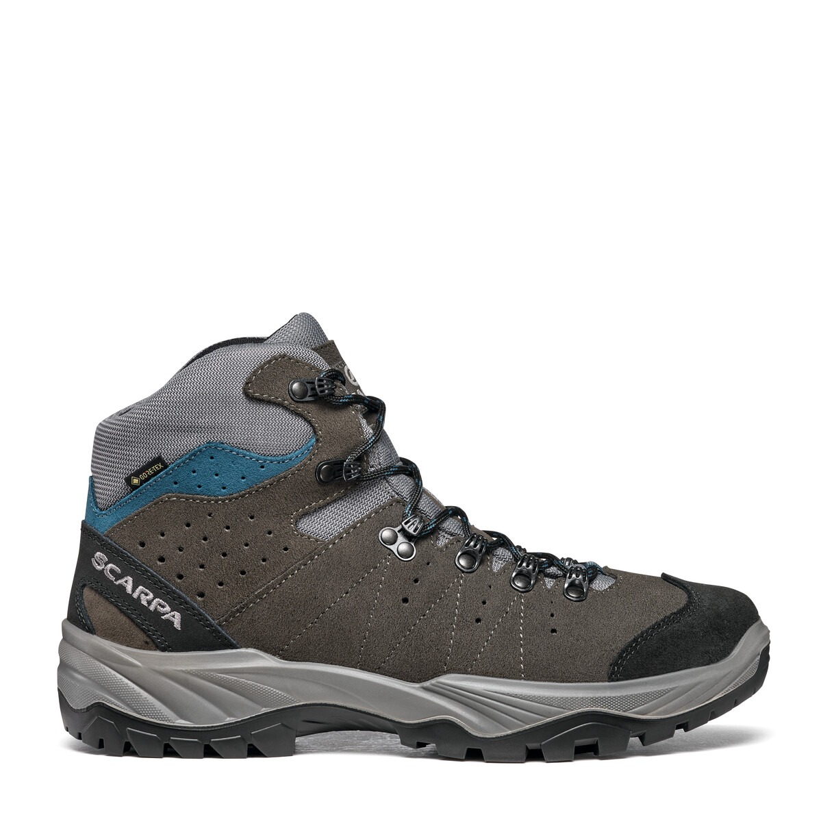 Scarpa Mistral Gore-Tex Smoke Lake Blue Ghete Drumetie Barbati - imagine 3
