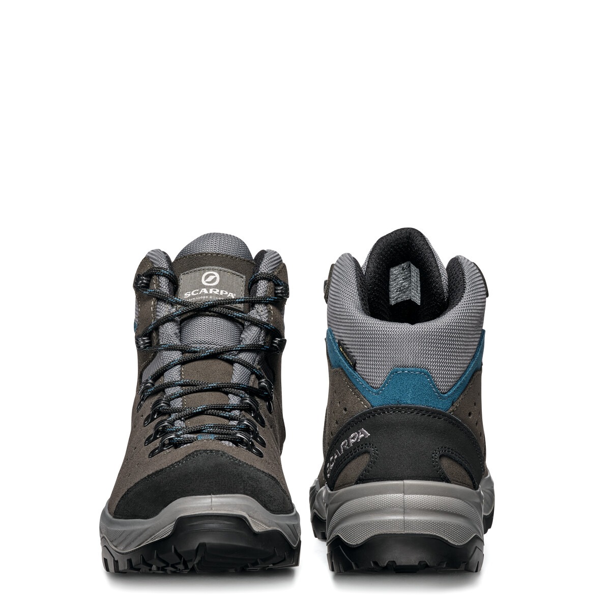 Scarpa Mistral Gore-Tex Smoke Lake Blue Ghete Drumetie Barbati - imagine 5