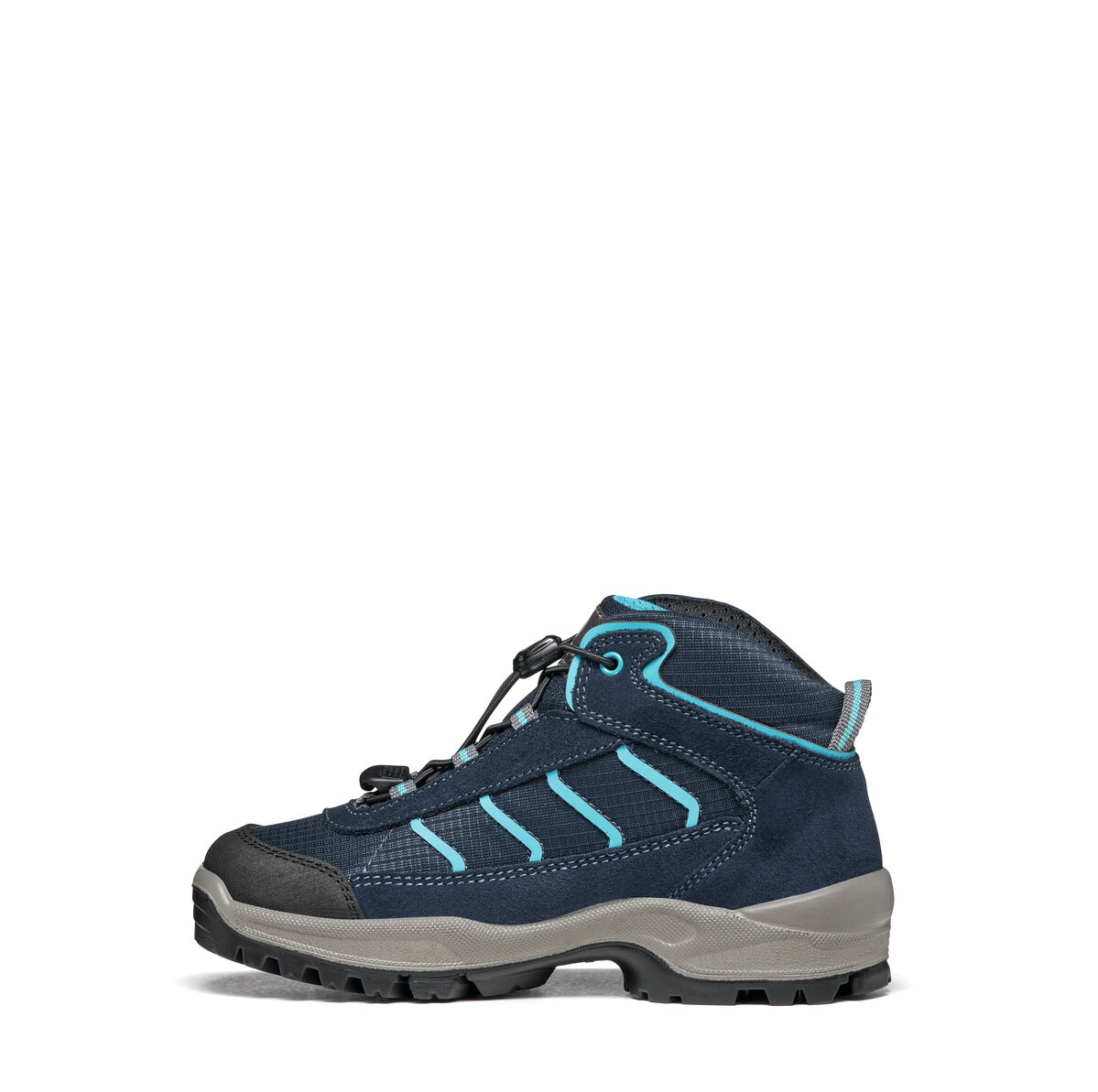 Scarpa Mistral Kid Gore-Tex Navy Turquoise Ghete Drumetie Copii - imagine 3