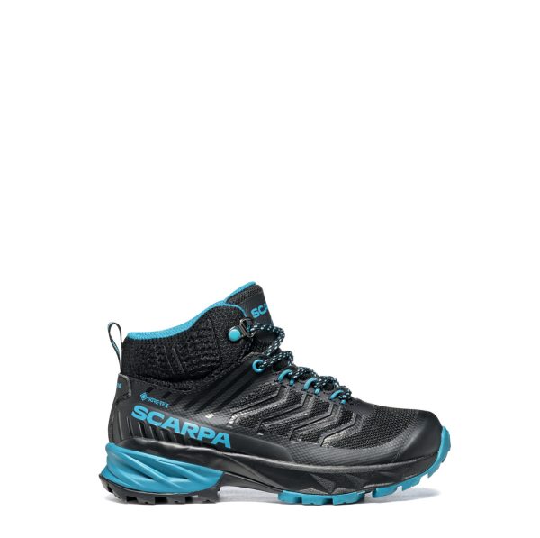 Scarpa Rush Mid Kid Gore-Tex Black Ottanio Ghete Drumetie Copii - imagine 2
