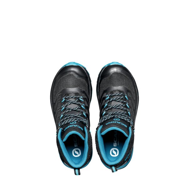 Scarpa Rush Mid Kid Gore-Tex Black Ottanio Ghete Drumetie Copii - imagine 6