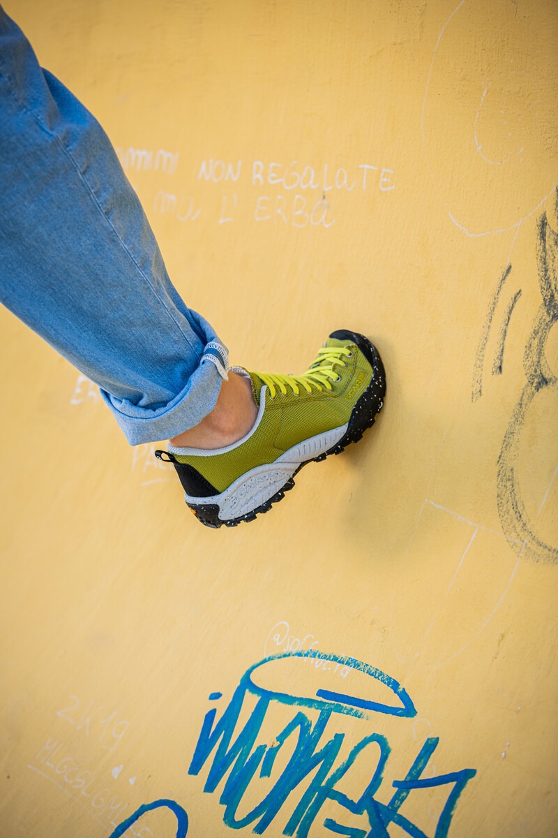 Scarpa Mojito Planet Fabric Golden Lime Pantofi Lifestyle Femei - imagine 3