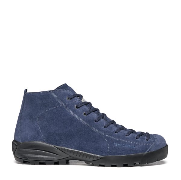 Scarpa Mojito City Mid Gore-Tex Wool Blue Cosmo Ghete Lifestyle Barbati - imagine 3
