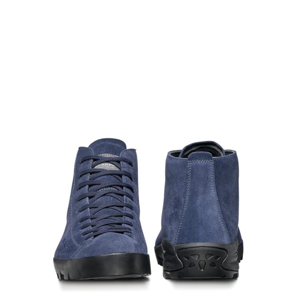 Scarpa Mojito City Mid Gore-Tex Wool Blue Cosmo Ghete Lifestyle Barbati - imagine 5
