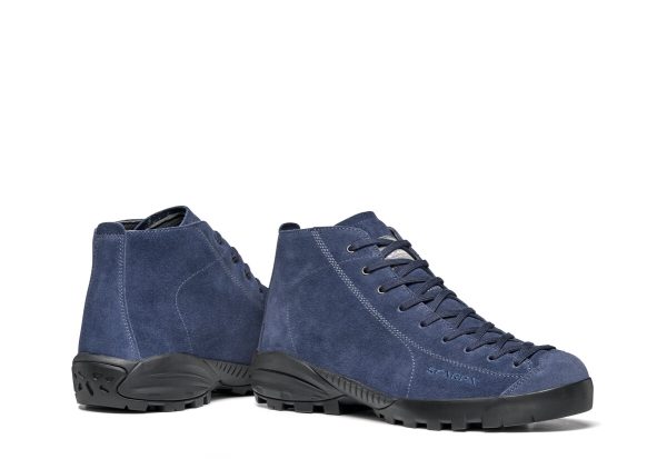 Scarpa Mojito City Mid Gore-Tex Wool Blue Cosmo Ghete Lifestyle Barbati - imagine 7