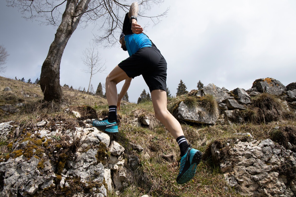 Scarpa Ribelle Run Azure Black Pantofi Alergare Montana Barbati - imagine 12