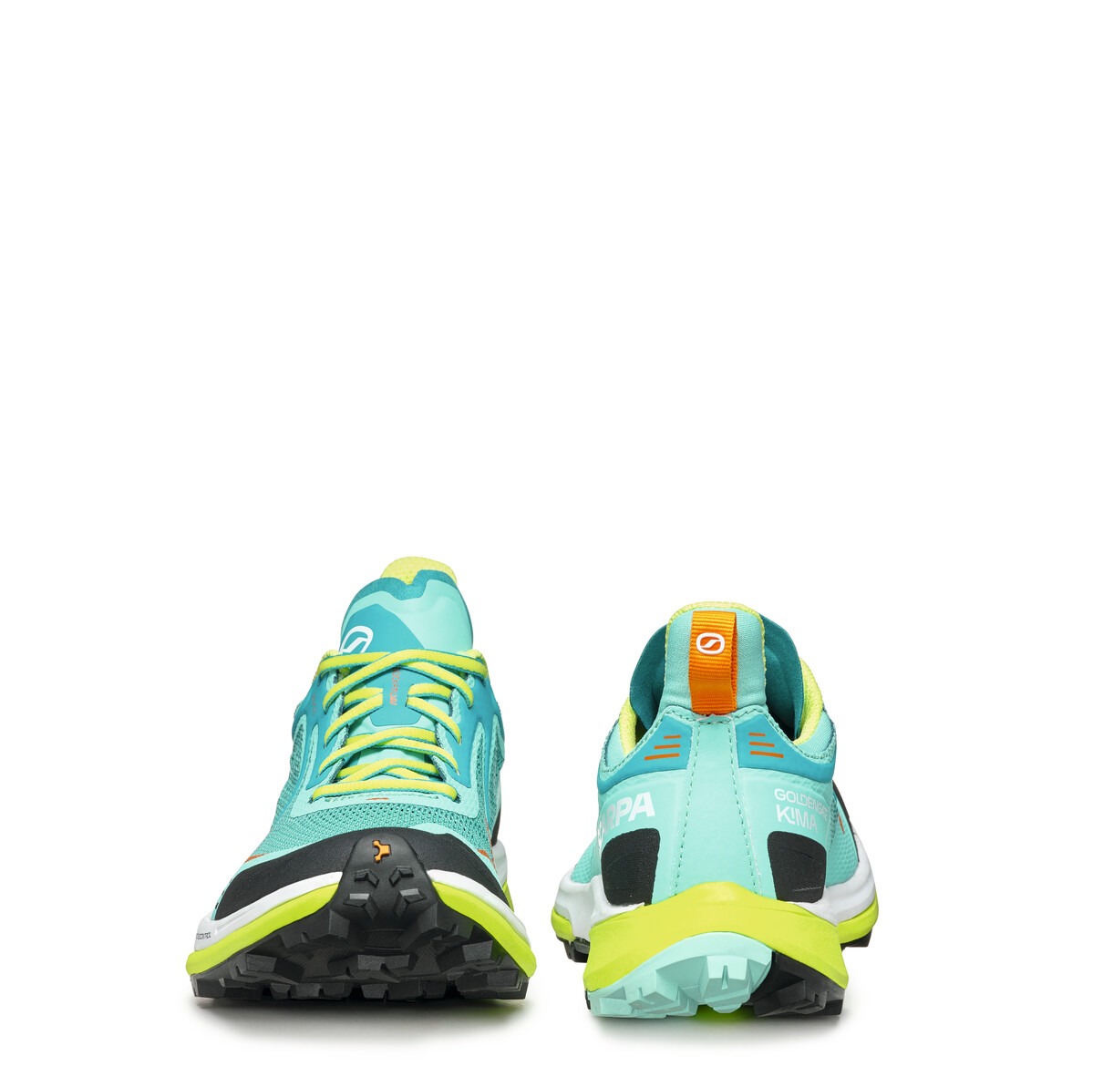 Scarpa Golden Gate Kima Rt Wmn Blue Turquoise Sunny Lime Pantofi Alergare Montana Femei - imagine 4