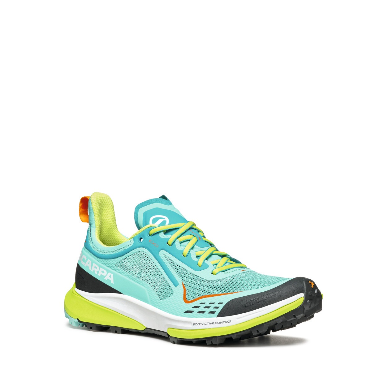 Scarpa Golden Gate Kima Rt Wmn Blue Turquoise Sunny Lime Pantofi Alergare Montana Femei