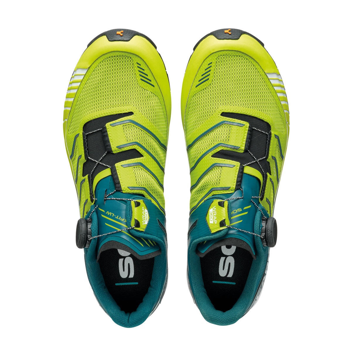 Scarpa Ribelle Run Kalibra Ht Lime Green Deep Lagoon Pantofi Alergare Montana Barbati - imagine 6