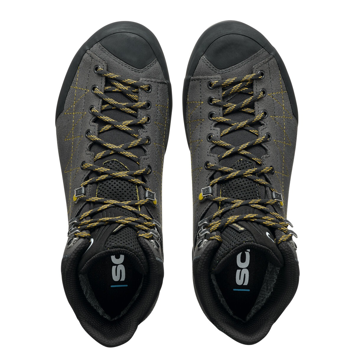 Scarpa Zodiac Trk Gore-Tex Anthracite Sulphur Bocanci Drumetie Barbati - imagine 5