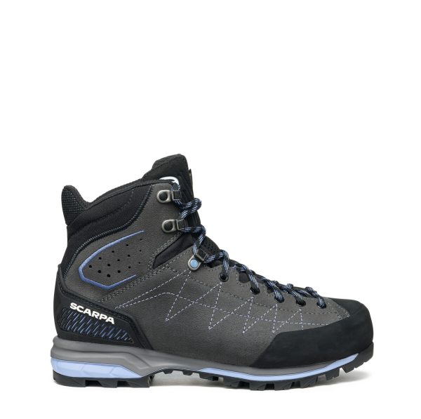 Scarpa Zodiac Trk Gore-Tex Wmn Anthracite Lavender Bocanci Drumetie Femei - imagine 2