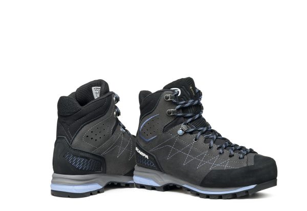 Scarpa Zodiac Trk Gore-Tex Wmn Anthracite Lavender Bocanci Drumetie Femei - imagine 6