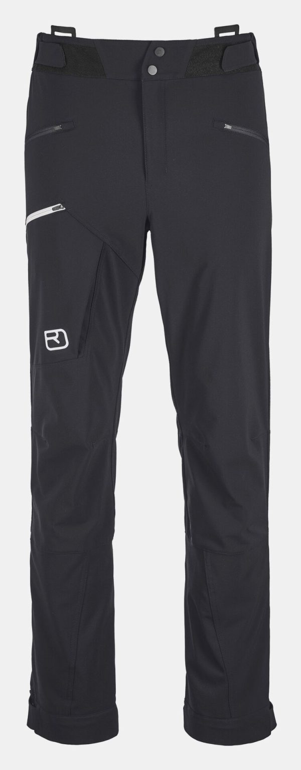 Ortovox Merino Naturetec Bacun Black Raven Pantaloni Ski Tura Barbati