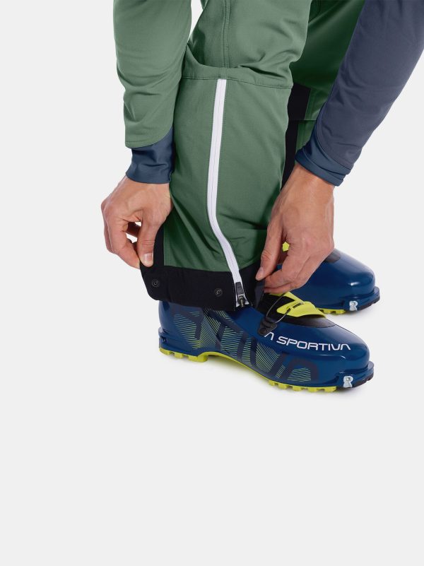 Ortovox Merino Naturetec Bacun Black Raven Pantaloni Ski Tura Barbati - imagine 4