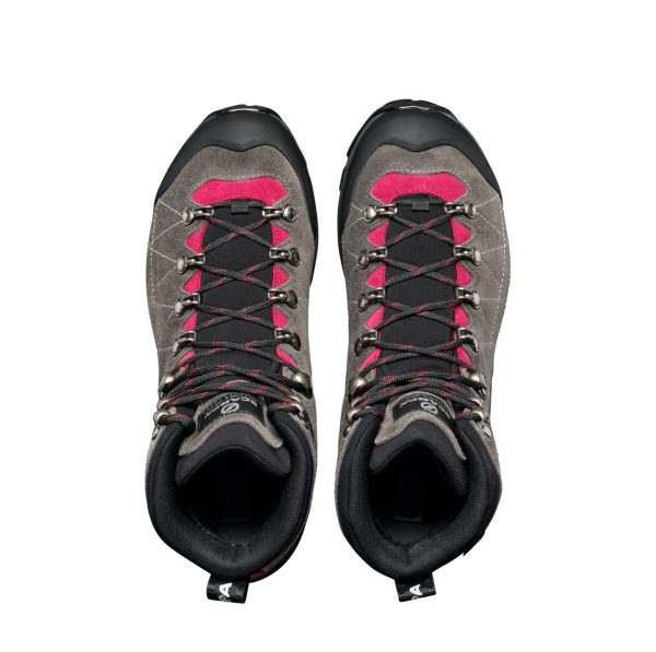 Scarpa R-Evolution Gore-Tex Wmn Titanium Cherry Bocanci Drumetie Femei - imagine 6