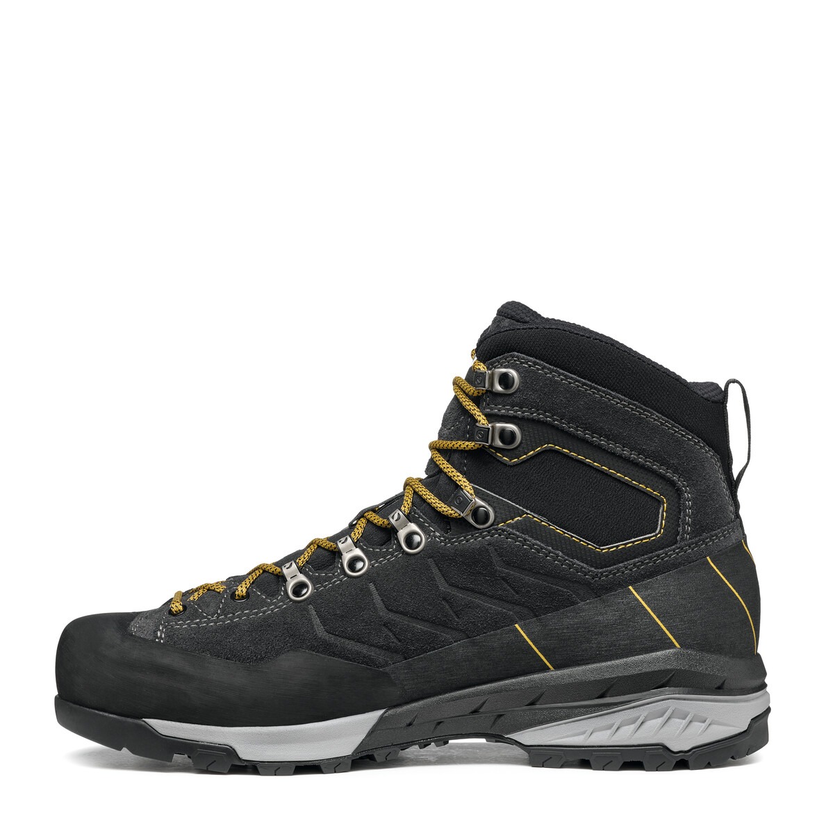 Scarpa Mescalito Trk Gore-Tex Dark Anthracite Mustard Bocanci Drumetie Barbati - imagine 4