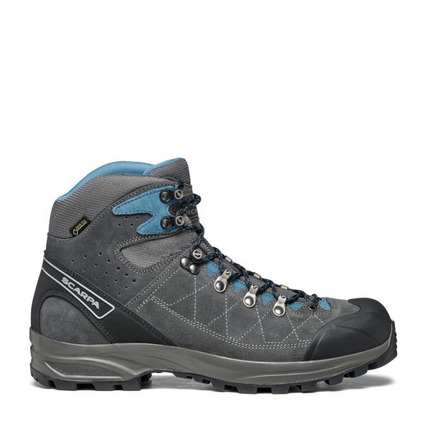Scarpa Kailash Trek Gore-Tex Shark Gray Lake Blue Ghete Drumetie Barbati - imagine 2