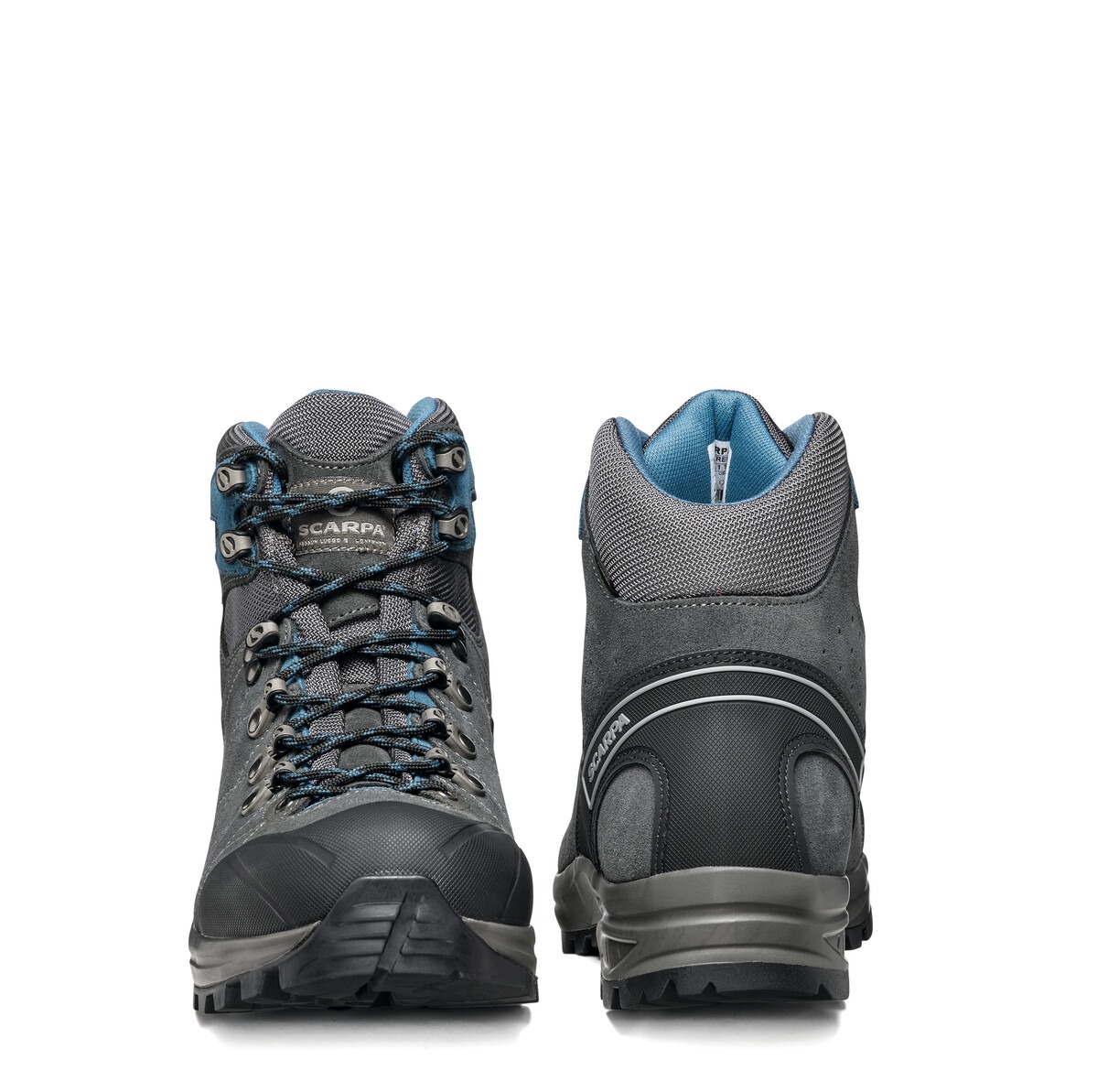 Scarpa Kailash Trek Gore-Tex Shark Gray Lake Blue Ghete Drumetie Barbati - imagine 4