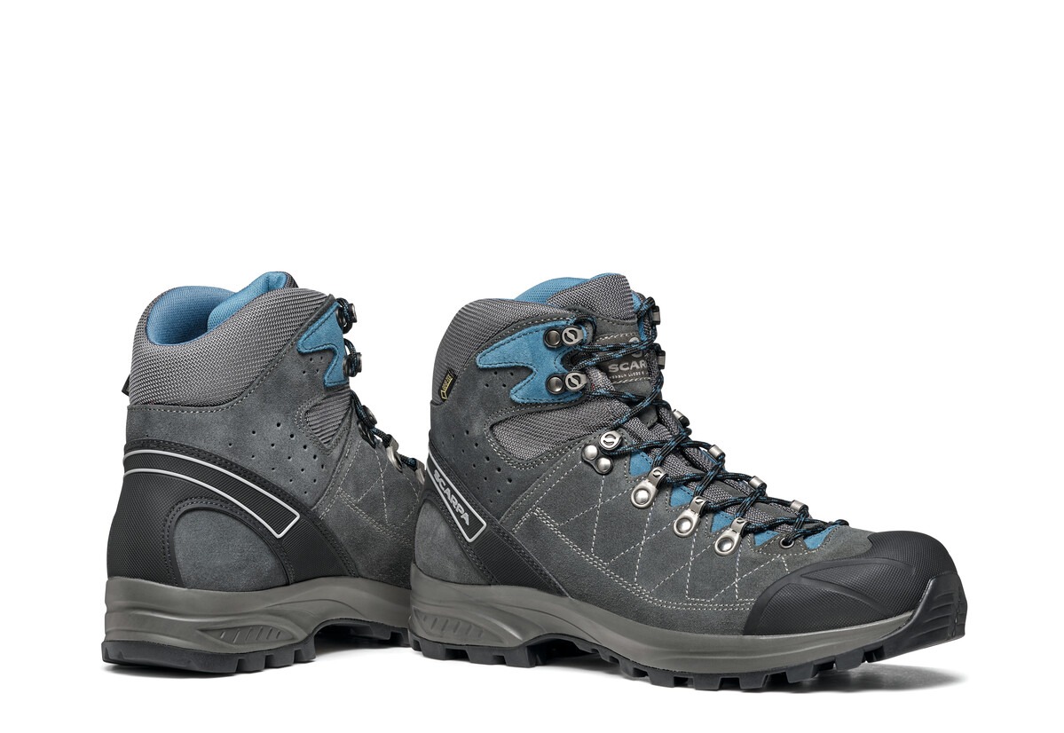 Scarpa Kailash Trek Gore-Tex Shark Gray Lake Blue Ghete Drumetie Femei - imagine 7