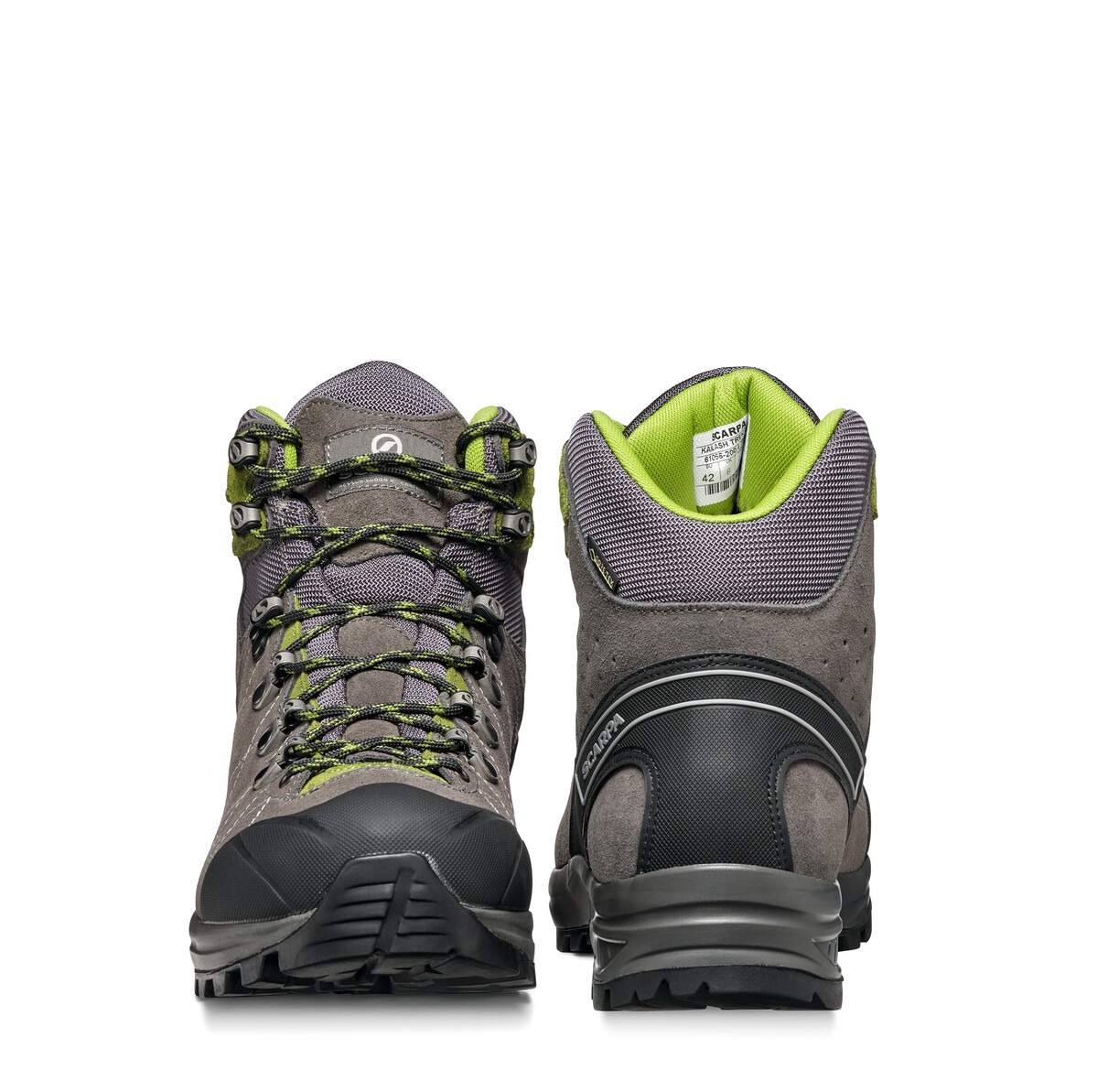 Scarpa Kailash Trek Gore-Tex Titanium Gray Grasshopper Ghete Drumetie Barbati - imagine 4