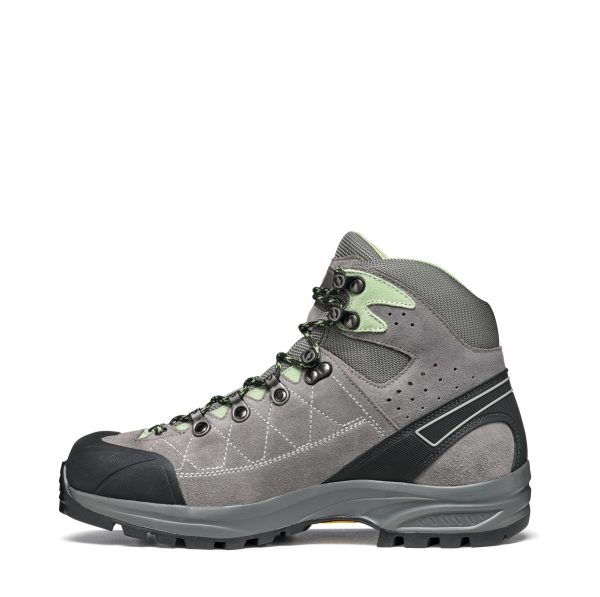 Scarpa Kailash Trek Gore-Tex Wmn Midgray Smoke Pastel Green Ghete Drumetie Femei - imagine 3