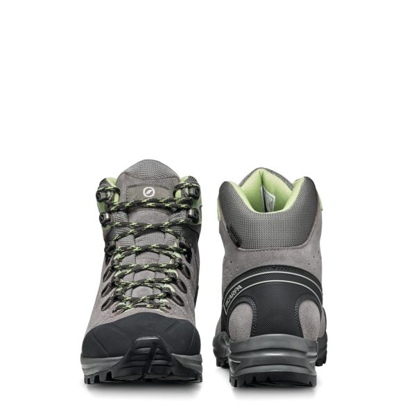 Scarpa Kailash Trek Gore-Tex Wmn Midgray Smoke Pastel Green Ghete Drumetie Femei - imagine 4