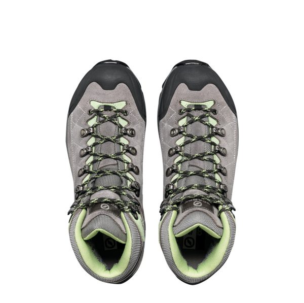 Scarpa Kailash Trek Gore-Tex Wmn Midgray Smoke Pastel Green Ghete Drumetie Femei - imagine 5