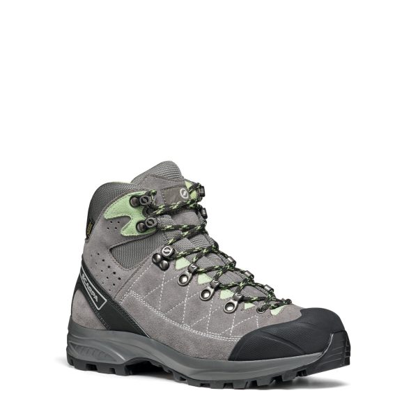 Scarpa Kailash Trek Gore-Tex Wmn Midgray Smoke Pastel Green Ghete Drumetie Femei