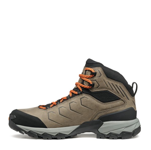 Scarpa Moraine Mid Pro Gore-Tex Fossil Brown Ghete Drumetie Barbati - imagine 4
