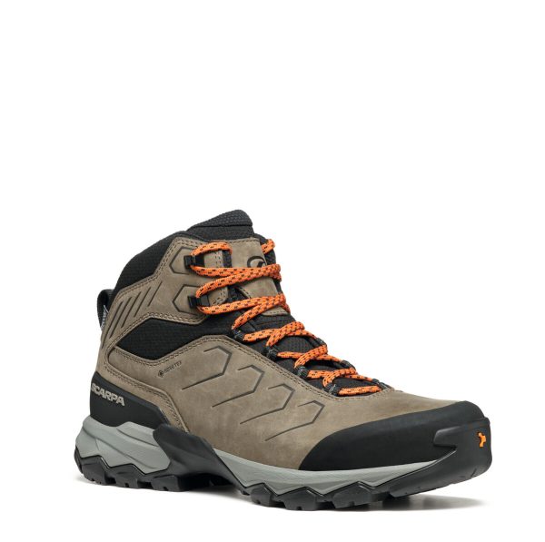 Scarpa Moraine Mid Pro Gore-Tex Fossil Brown Ghete Drumetie Barbati