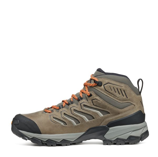 Scarpa Moraine Mid Gore-Tex Fossile Brown Ghete Drumetie Barbati - imagine 4