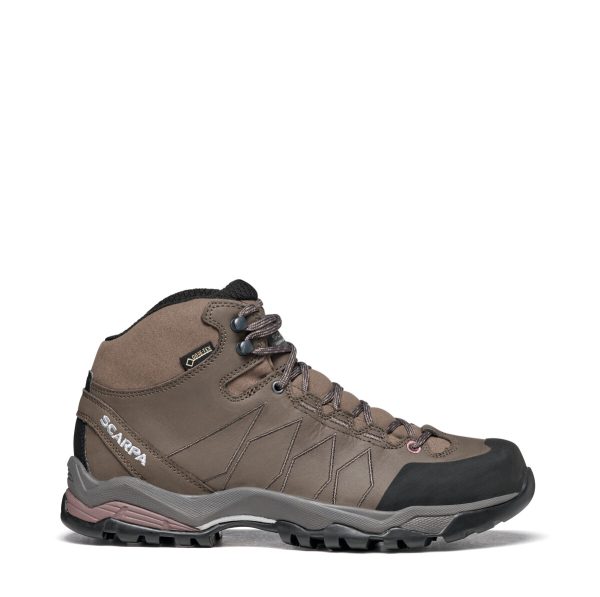 Scarpa Moraine Plus Mid Gore-Tex Wmn Charcoal Dark Plum Ghete Drumetie Femei - imagine 3