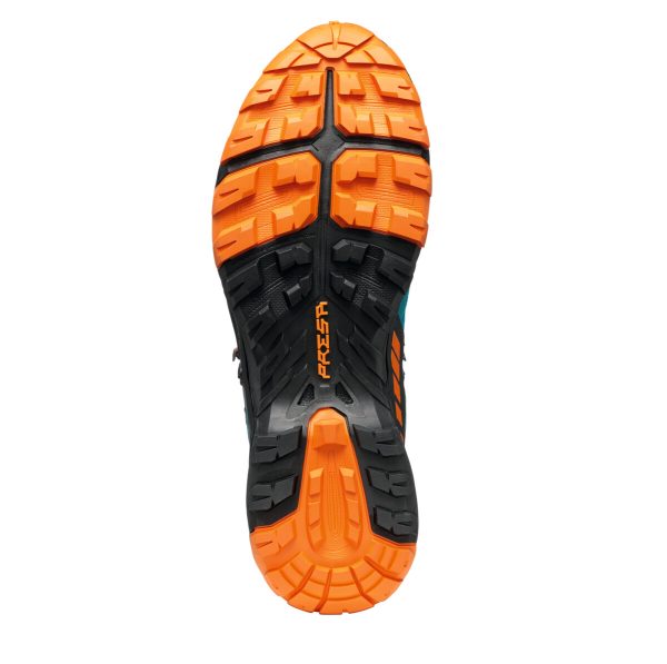 Scarpa Rush Trk Gore-Tex Pagoda Blue Mango Bocanci Drumetie Femei - imagine 5