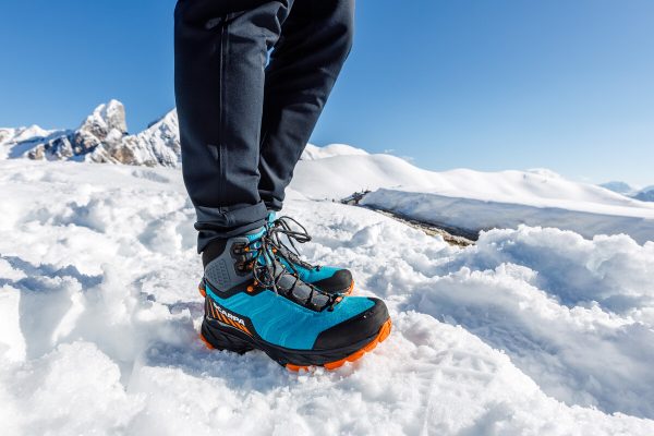 Scarpa Rush Trk Gore-Tex Pagoda Blue Mango Bocanci Drumetie Femei - imagine 8