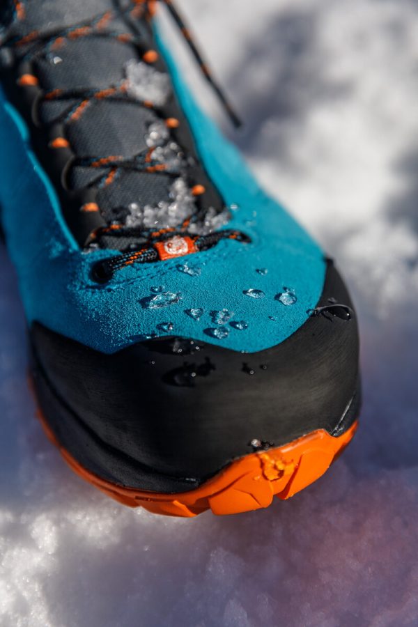 Scarpa Rush Trk Gore-Tex Pagoda Blue Mango Bocanci Drumetie Femei - imagine 11