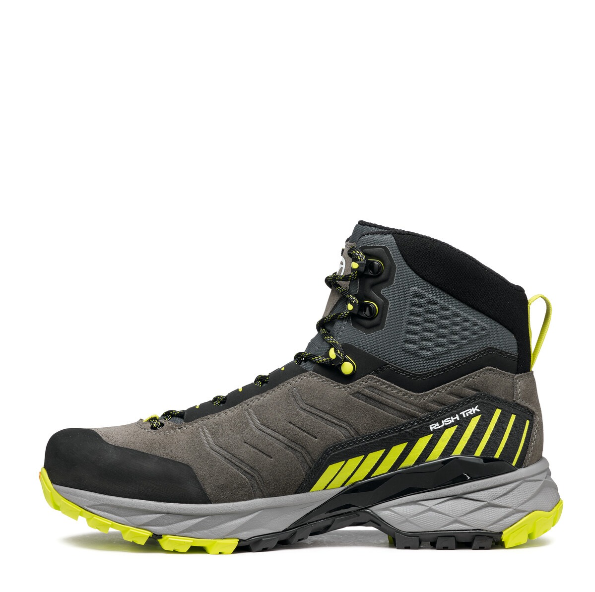 Scarpa Rush Trk Gore-Tex Titanium Lime Bocanci Drumetie Barbati - imagine 4