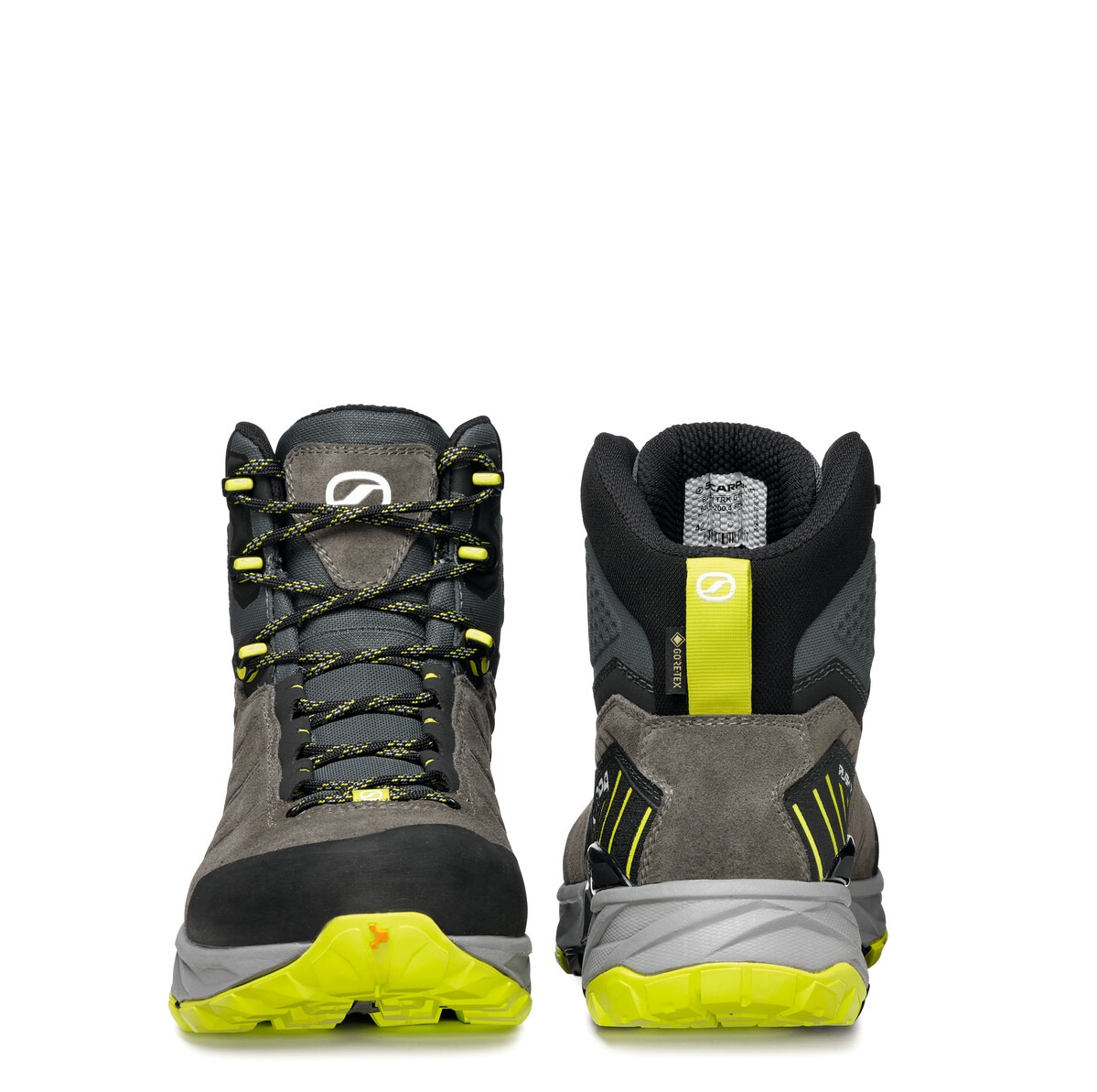 Scarpa Rush Trk Gore-Tex Titanium Lime Bocanci Drumetie Barbati - imagine 5