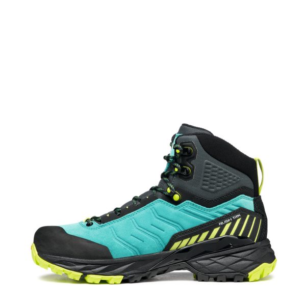 Scarpa Rush Trk Gore-Tex Wmn Ceramic Sunny Lime Bocanci Drumetie Femei - imagine 3