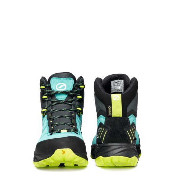 Scarpa Rush Trk Gore-Tex Wmn Ceramic Sunny Lime Bocanci Drumetie Femei - imagine 4