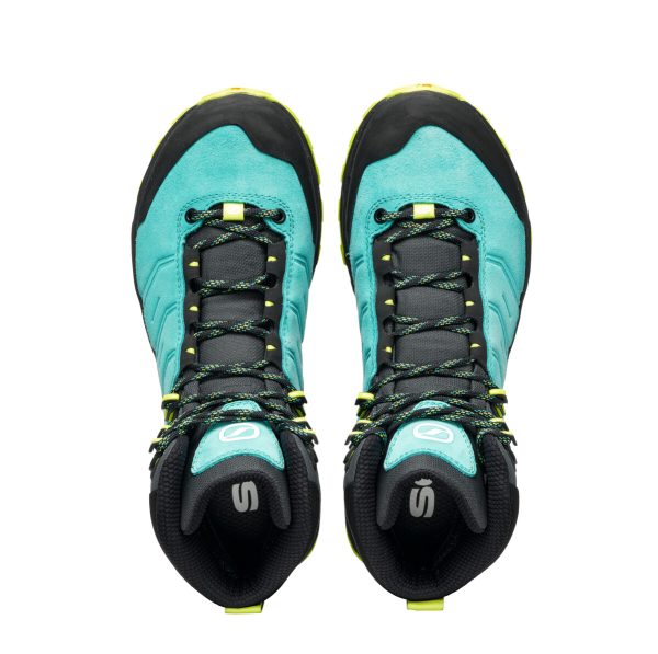 Scarpa Rush Trk Gore-Tex Wmn Ceramic Sunny Lime Bocanci Drumetie Femei - imagine 6