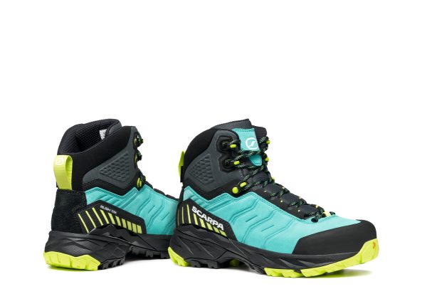 Scarpa Rush Trk Gore-Tex Wmn Ceramic Sunny Lime Bocanci Drumetie Femei - imagine 7