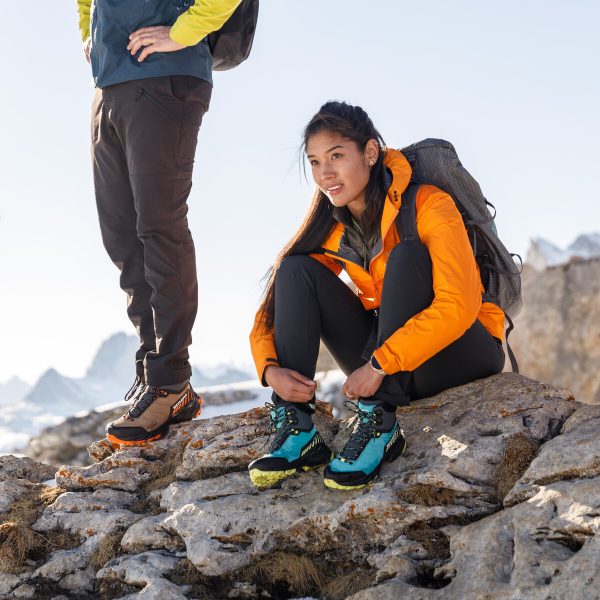Scarpa Rush Trk Gore-Tex Wmn Ceramic Sunny Lime Bocanci Drumetie Femei - imagine 10