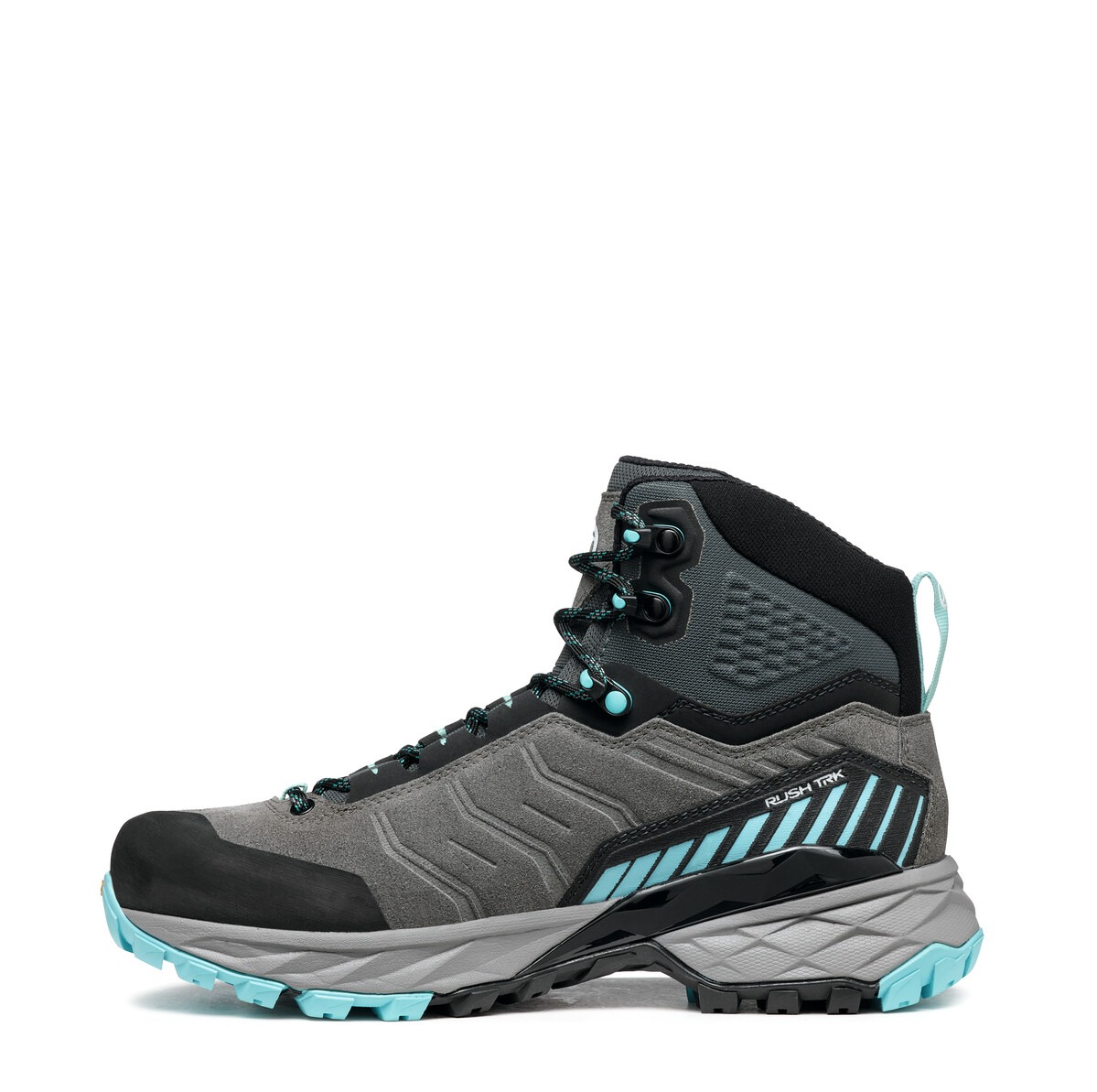 Scarpa Rush Trk Gore-Tex Wmn Midgray Aqua Bocanci Drumetie Femei - imagine 3
