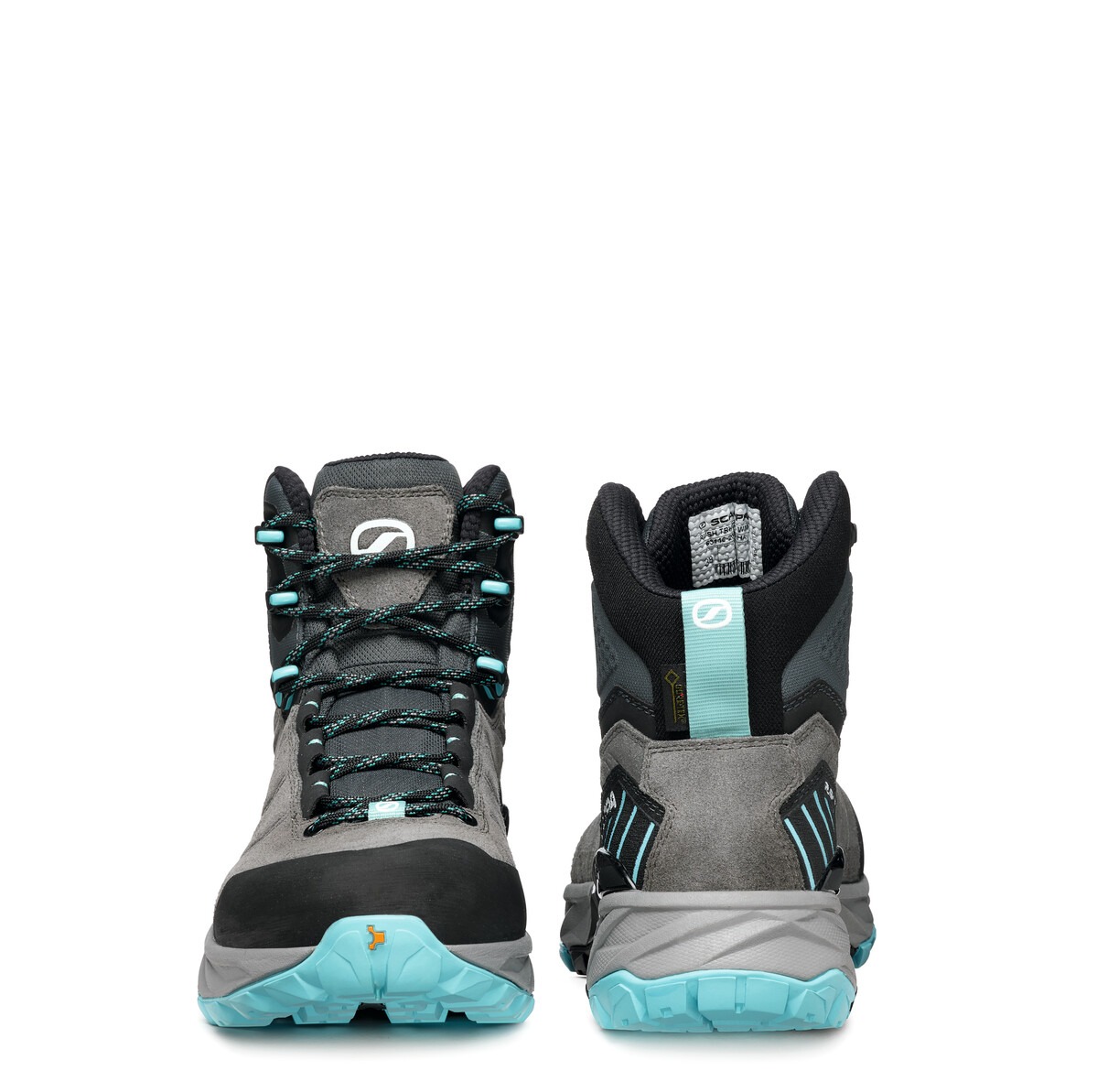 Scarpa Rush Trk Gore-Tex Wmn Midgray Aqua Bocanci Drumetie Femei - imagine 4