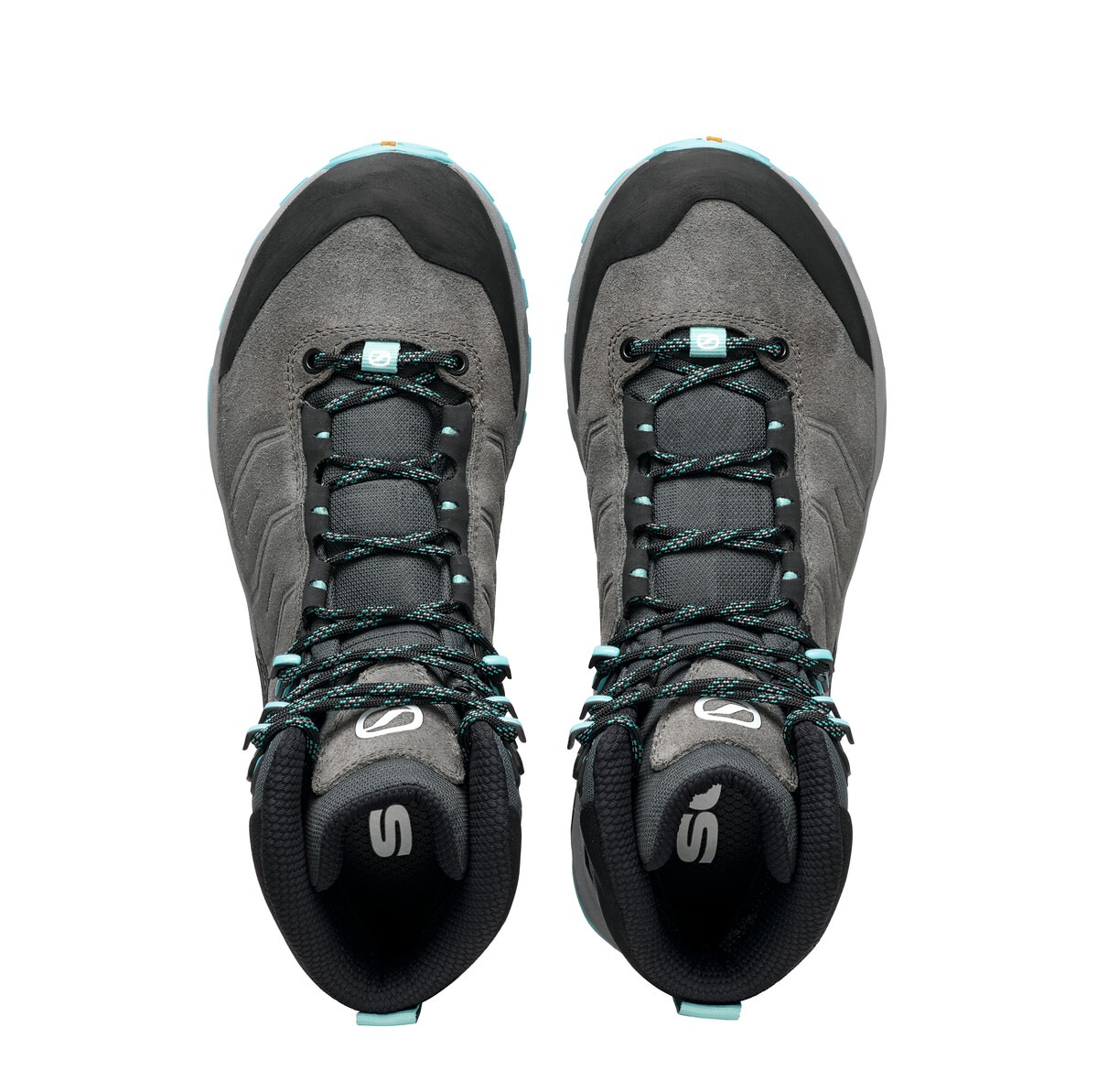Scarpa Rush Trk Gore-Tex Wmn Midgray Aqua Bocanci Drumetie Femei - imagine 6