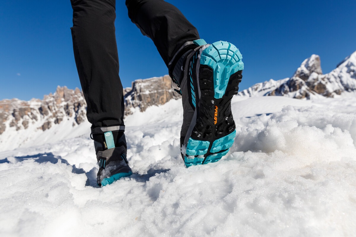 Scarpa Rush Trk Gore-Tex Wmn Midgray Aqua Bocanci Drumetie Femei - imagine 9